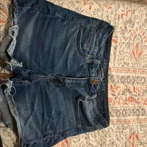 American eagle jean shorts